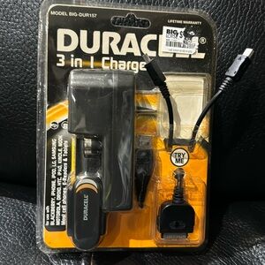 Duracell 3 in 1 Charger (MODEL BIG-DUR157)